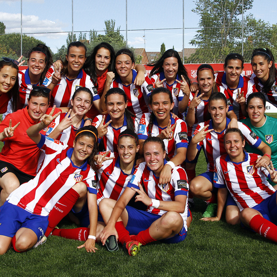 El Féminas B Consigue Un Histórico Doblete - Club Atlético De Madrid ...