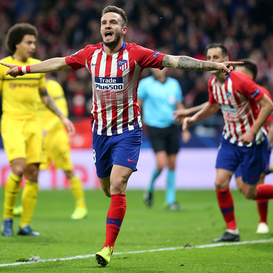 Atletico madrid borussia. Atlitika Madred Barsiya. Боруссия Атлетико.