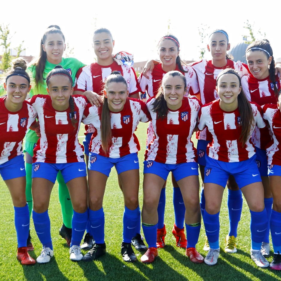 Cronología de atlético de madrid femenino contra levante las planas