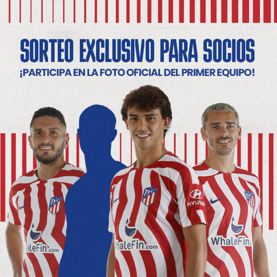 ¿Quieres Aparecer En La Foto Oficial Del Primer Equipo? - Club Atlético ...