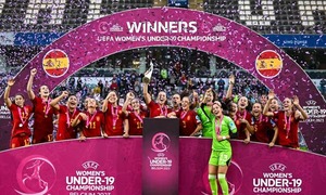 Temp. 23-24 | España Sub-19 | Campeona de Europa Sub-19 | Andrea Medina y Lucía Moral