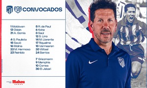 Convocatoria ESP vs Rayo