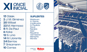 Temp. 23-24 | Getafe - Atlético de Madrid | Once ESP