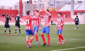 Temp. 24-25 | Atlético de Madrid Juvenil A - Slovan Bratislava | Youth League | Celebración 