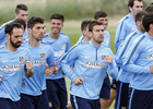 El grupo realiza carrera continua en el entrenamiento matinal del sábado en Los Ángeles de San Rafael