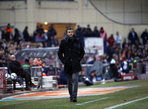 Temporada 14/15. 1/4 Vuelta Copa del Rey. Luis Enrique