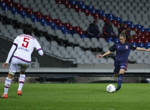 Olympique Lyonnais - Atlético de Madrid Féminas. Partido de vuelta de los octavos de final de la Women's Champions League. 