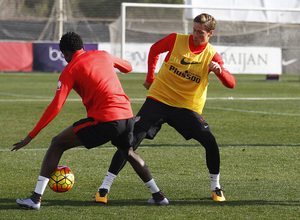 Temp. 2015/2016. Entrenamiento en la Ciudad Deportiva de Majadahonda. 05/02/2016