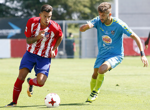 Segunda B | Atlético de Madrid B - Gimnástica Segoviana. Juan Moreno