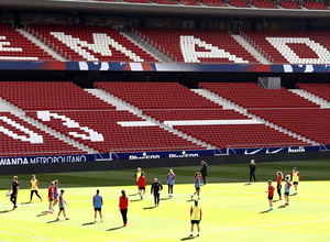 Temp. 17/18 | Entrenamiento Femenino Wanda Metropolitano | 16-03-2018 | Estadio