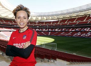 Amanda, reportaje previo al encuentro ante el Madrid CFF en el Wanda Metropolitano