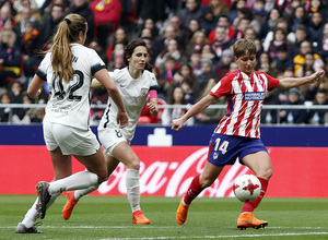 Temporada 17/18 | Estreno del femenino en el Wanda Metropolitano | 17/03/2018 | Atleti - Madrid CFF | Marta Corredera