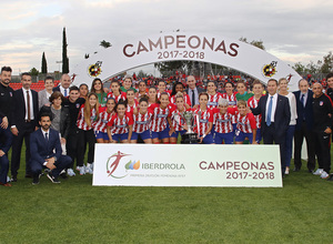 Temp. 17-18 | Atlético de Madrid Femenino campeonas