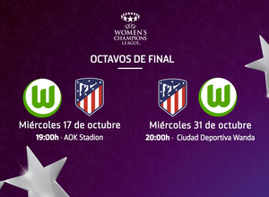 Temp. 18-19 | Sorteo octavos de final de la UEFA Women's Champions League | Wolfsburgo con horarios