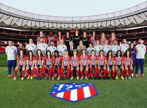 Temp. 18-19 | Foto oficial Atlético de Madrid Femenino en el Wanda Metropolitano.