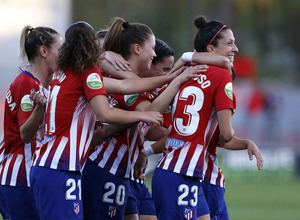 Temporada 18/19 | Atlético de Madrid Femenino- Valencia | Celebración