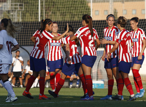 Temporada 19/20 | Atlético de Madrid Femenino - Fundación Albacete | Triangular | Celebración