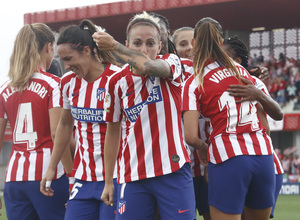 Temp. 19/20. Atlético de Madrid Femenino - Sevilla FC. Centro Deportivo Wanda Alcalá de Henares. Gol Ángela Sosa.