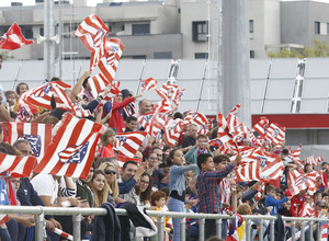 Temp. 19/20. Atlético de Madrid Femenino - Sevilla FC. Centro Deportivo Wanda Alcalá de Henares. Ambiente