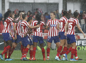 Temp. 19/20. Atlético de Madrid Femenino - Sevilla FC | Celebración