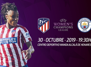 Temp. 19-20 | Creatividad entradas Atlético de Madrid Femenino - Manchester City 