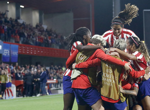 Temp. 19-20 | Atlético de Madrid Femenino-Manchester City | UWCL | Celebración