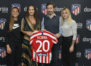 Temporada 2019/20 | Acuerdo Atlético de Madrid Femenino con Dorsia | Ángela Sosa y Deyna Castellanos