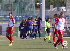 Temp. 20-21 | Santa Teresa - Atlético de Madrid Femenino | Celebración Ludmila