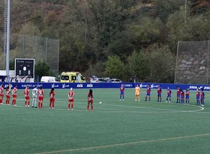 Temp. 20-21 | Eibar - Atlético de Madrid Femenino | Minuto de silencio