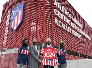 Temp. 20-21 | Fagor | Atlético de Madrid Femenino | Deyna, Lola Romero y Ludmila