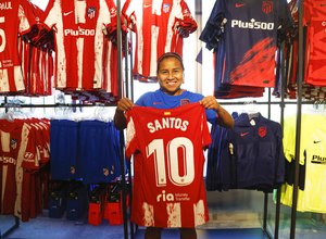 Temp. 21-22 | Leicy Santos | Atlético de Madrid Femenino | Nuevo dorsal