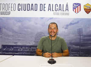 Temp. 21-22 | Atlético de Madrid Femenino - AS Roma | Óscar Fernández rueda de prensa