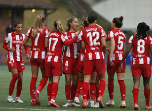 Temp. 21-22 | Eibar - Atlético de Madrid Femenino | Celebración piña