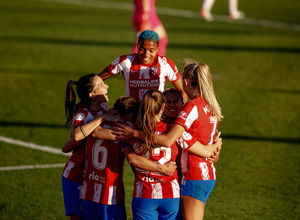 Temporada 21/22 | Atlético de Madrid Femenino - Madrid CFF | Gol | Celebración