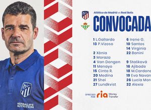 Convocatoria Real Betis