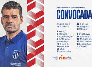 Temp. Convocatoria Real Sociedad - Atleti Femenino