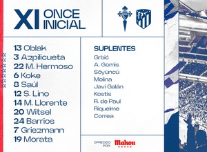 Once vs Celta ESP