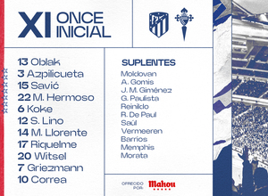 Once vs Celta ESP