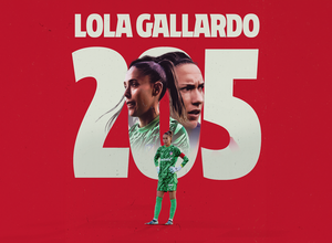 Lola Gallardo 205 partidos