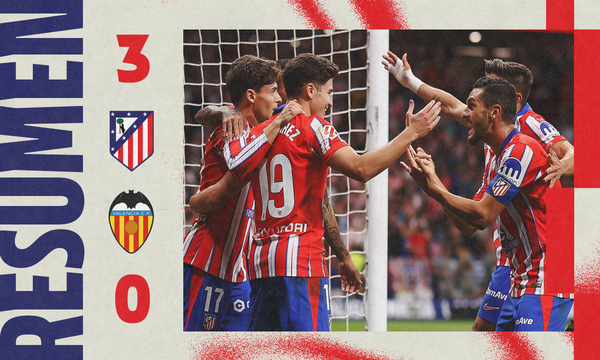 Las mejores acciones del Atleti 3-0 Valencia